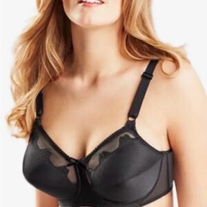Bali 34d Black Full-Coverage Bra with Underwire Support NWT